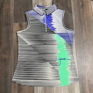 Jamie Sadock golf top sleeveless